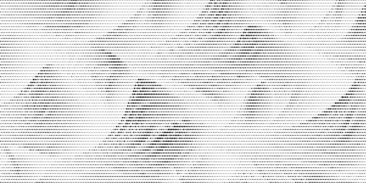 Abstract Halftone Pattern of Binary Code Data Flow