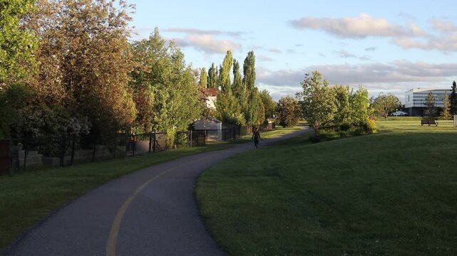 autumn in the city very nice place canada alberta