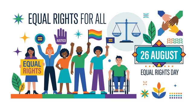 Equal Rights Day Celebration: Diversity, Inclusion, Justice, Equality