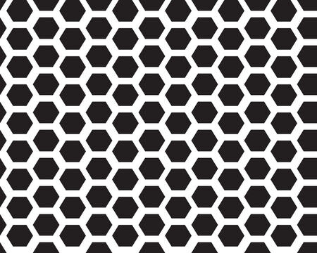 Seamless hexagon pattern background, creative design templates	