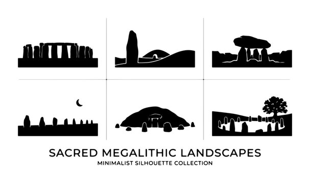 Ancient Megalithic Landscapes, Neolithic Structures, Stone Monuments Collection