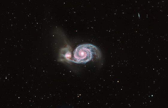 M51 whirlpool galaxy