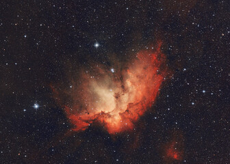 Wizard Nebula - NGC7380 © Azathoth Pics