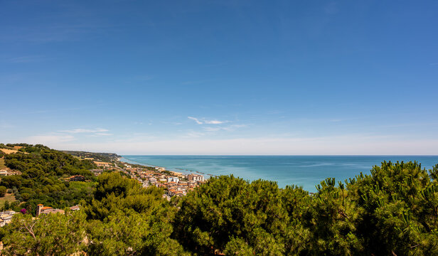 Cupra Marittima, Marche. View from the ancient village of Marano 0626