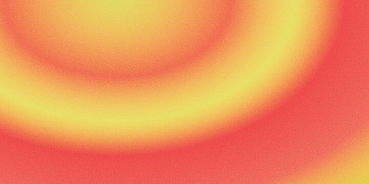Red and yellow color background with gradient and grain effect