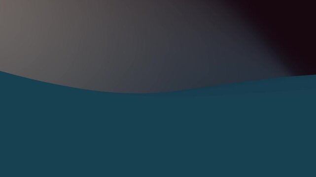 Abstract Blue Gradient Background Featuring Smooth Curves and Minimalist Style