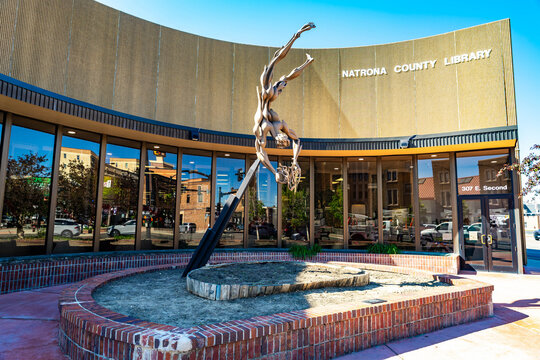 Historic Natrona County Library Building in Casper
