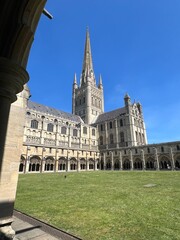 Obraz premium Norwich cathedral in Norfolk, England