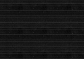 Minimalist black lined paper texture background with dark horizontal lines, charcoal grey notebook page backdrop for sleek digital planning and modern design © PeachyPixels