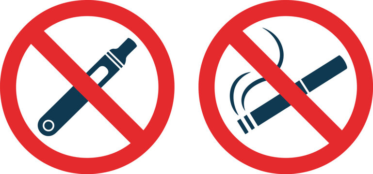 no smoking no vaping no e cigarettes sign SVG Smoke-free E-cigarettes Banned Symbol EPS PNG (digital Download) Increase efficiency and awareness at your facility with no smoking signs No Smoking Only Electronic Cigarettes