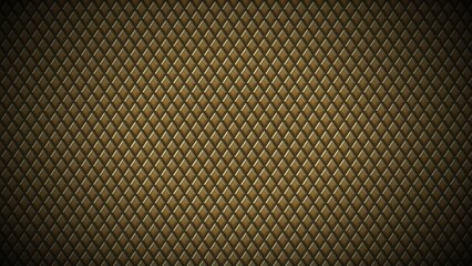 Fototapeta premium 8K Luxury 3D diamond pattern background with metallic bronze and gold gradient
