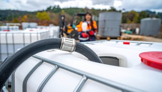 Worker and Industrial IBC Totes for Liquid Storage and Transport