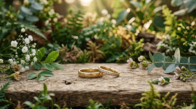 spring in the forest