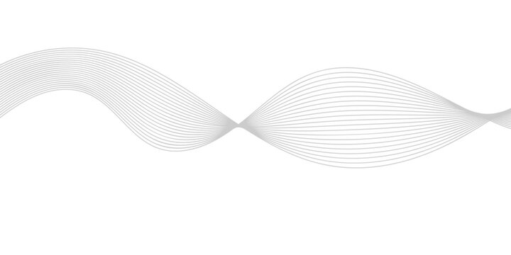 Elegant abstract white waveform with subtle curvature, representing smooth transitions and flow in a clean, minimalist design.