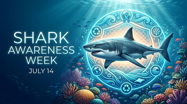 Shark awareness week july 14th ocean conservation