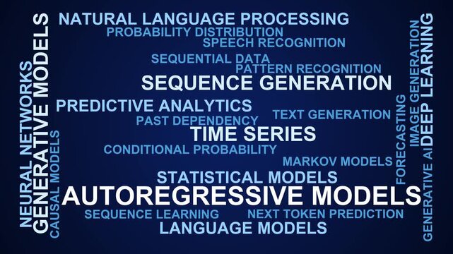 Autoregressive Models Word Cloud