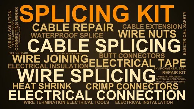 Splicing Kit Word Cloud