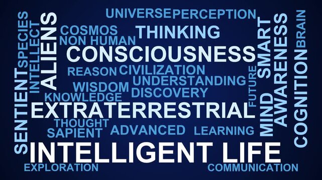 Intelligent Life Word Cloud
