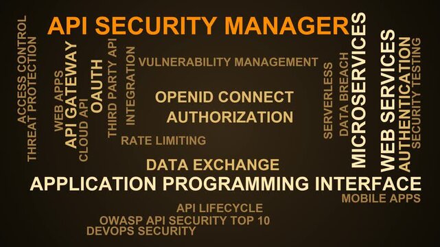 Api Security Manager Word Cloud