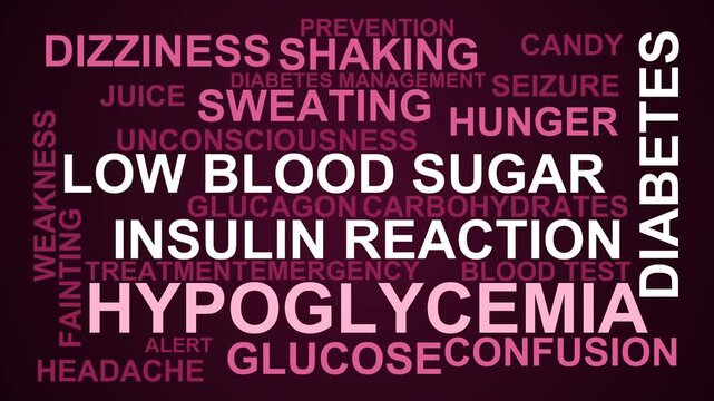 Hypoglycemia Word Cloud