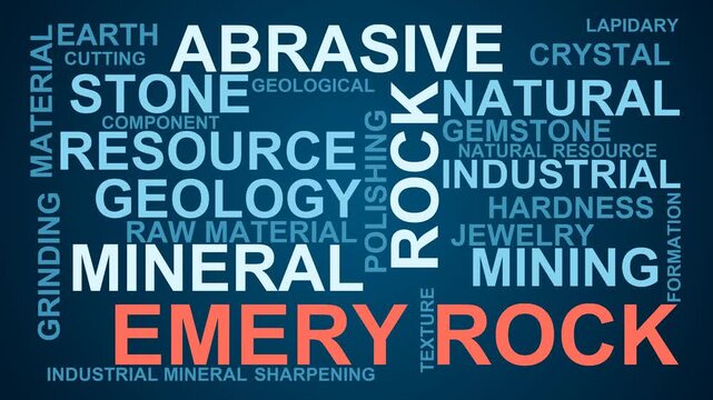 Emery Rock Word Cloud
