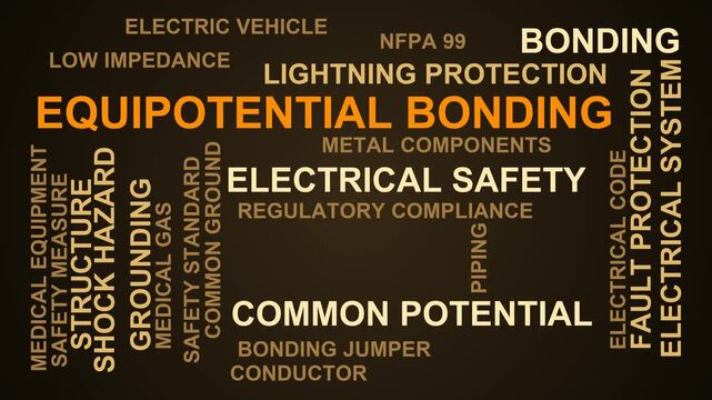 Equipotential Bonding Word Cloud