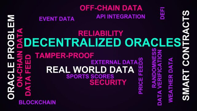 Decentralized Oracles Word Cloud