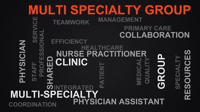 Multi Specialty Group Word Cloud