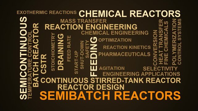 Semibatch Reactors Word Cloud
