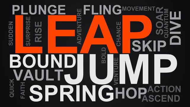 Leap Word Cloud