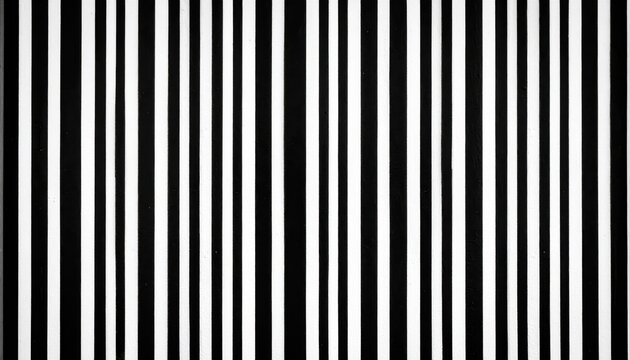 Abstract Black and White Vertical Stripes Pattern Background