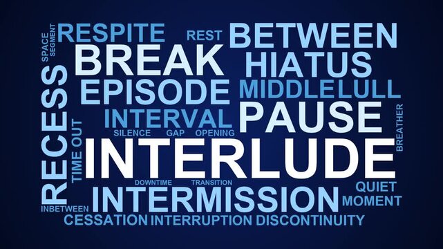 Interlude Word Cloud