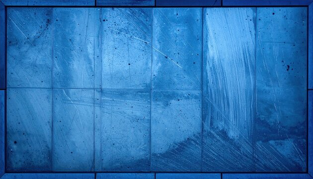 Abstract Blue Textured Background with Natural Stone Pattern and Grungy Effect