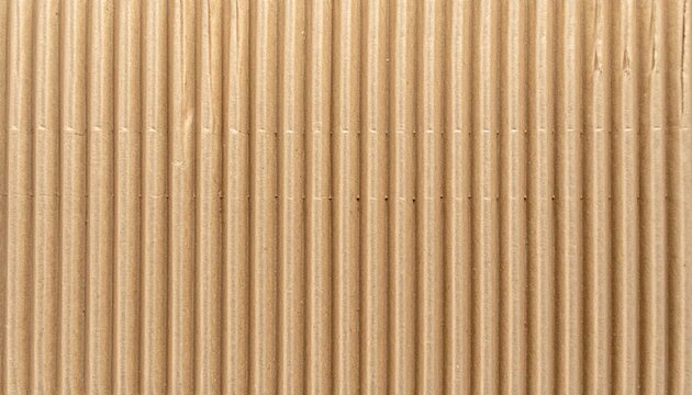 Corrugated Cardboard Texture Background Seamless Kraft Paper Pattern