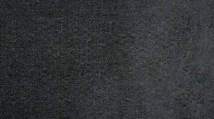 Fototapeta premium Charcoal grey linen fabric texture background