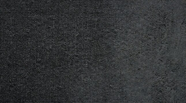 Charcoal grey linen fabric texture background