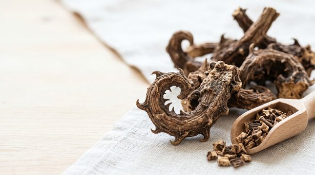健康維持や関節ケアの生薬イメージ：デビルズクロウ