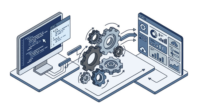 Digital Transformation Connecting Code to Analytics with Automation and Data Flow