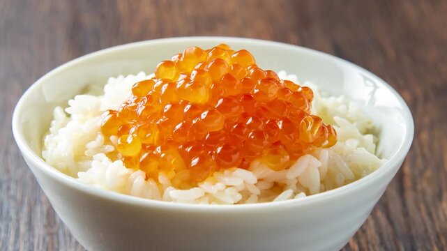 Luxurious Sashimi Platter with Salmon Seared Tuna Scallop and Ikura Roe on White Plate Japanese Cuisine
