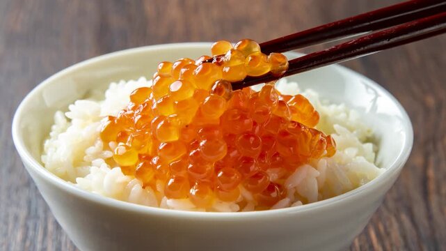 Luxurious Sashimi Platter with Salmon Seared Tuna Scallop and Ikura Roe on White Plate Japanese Cuisine
