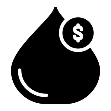 dumpling glyph icon