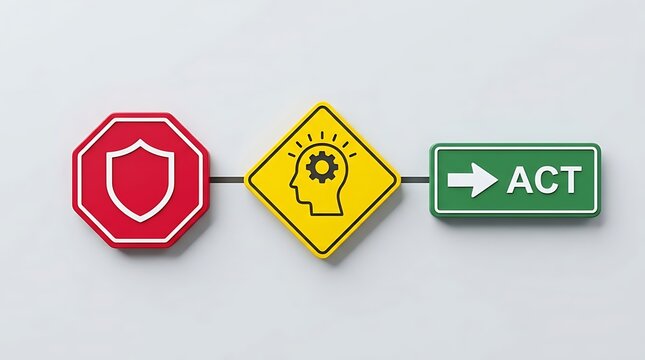 Professional manager interacts with transparent desk signs, symbolizing clear operational transparency and strategic corporate decision making workflows