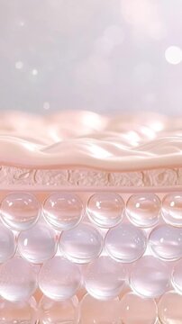 【縦動画】レーザー照射による肌のメラニン色素の破壊と美白治療・シミ除去の3DCGアニメーション 断面、ホクロ、そばかす