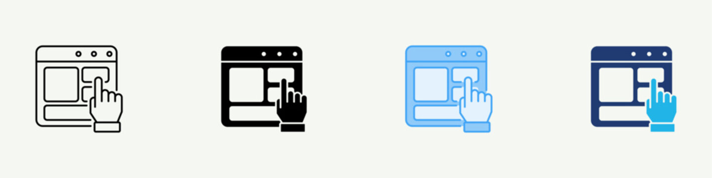 Interface Single Icon Pack Multistyle