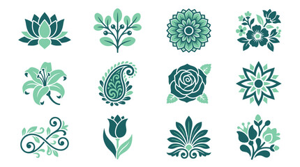 Collection of various floral designs. © Tami