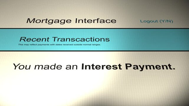 A Generic Interest Payment in Mortgage Database