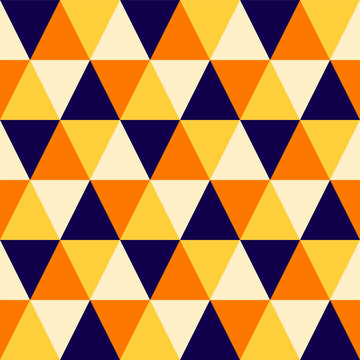 vector seamless triangle pattern, suitable for bacdrop, banner, textile design, or packaging design