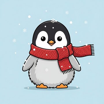 Cartoon polar bear wearing red jacket and sunglasses.