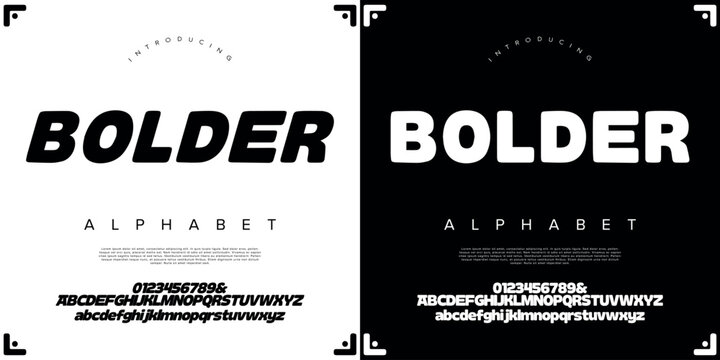 Bolder bold display font with heavy rounded letters for modern athletic designs and headers