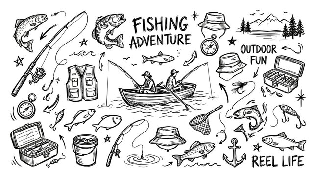 People on a fishing boat outdoors.